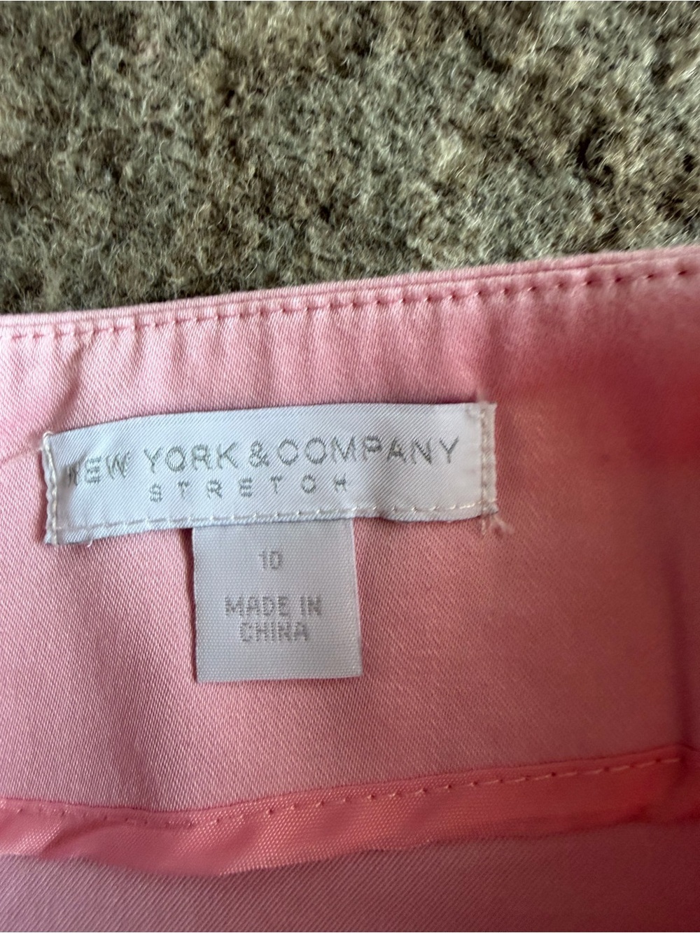 New York & Company Pastel Pencil Skirts in Pink and Yellow - Picture 4 of 4